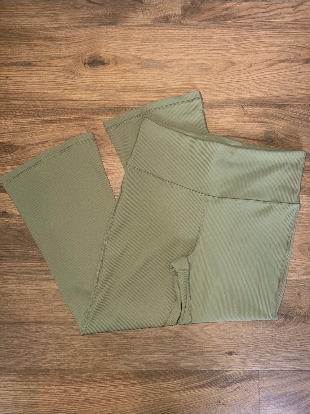 Athleta Elation Rib Crop Flare Pant - Picture 2 of 4